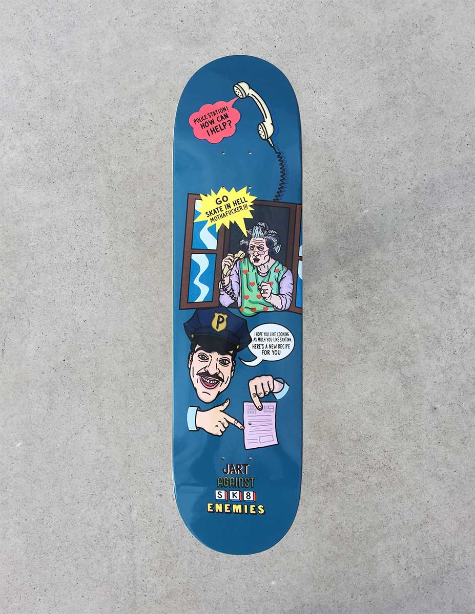 Tabla Jart Skateboards x CFK 8.0"