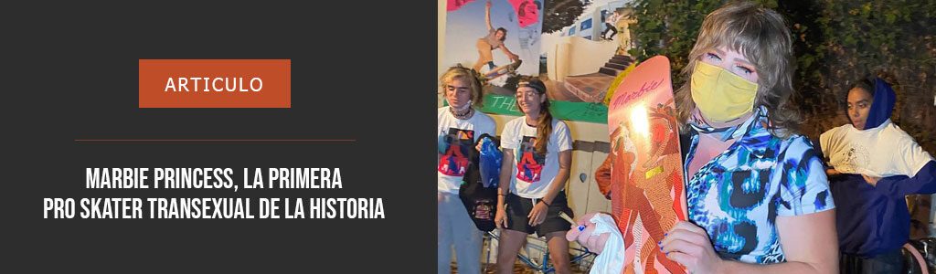 Marbie Princess, la primera pro skater transexual de la historia